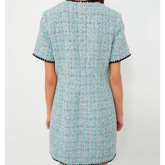 TUCKERNUCK Pomander Place Blue Tweed Josephine Dress NWT Size XL - Picture 4 of 8